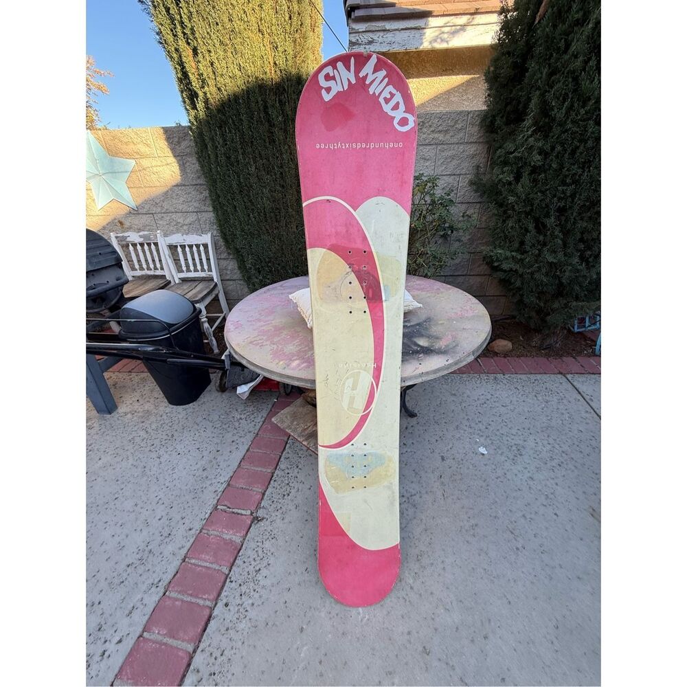 Sin Mordor Hillside snowboard 163cm without bindings